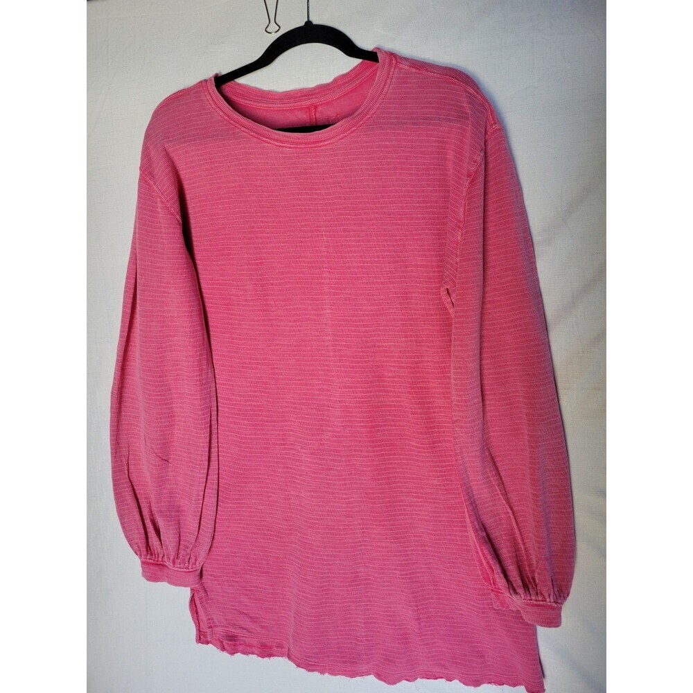 Free people we the free Women's Soul Oversized T-Shirt Size M Pink - Picture 6 of 13